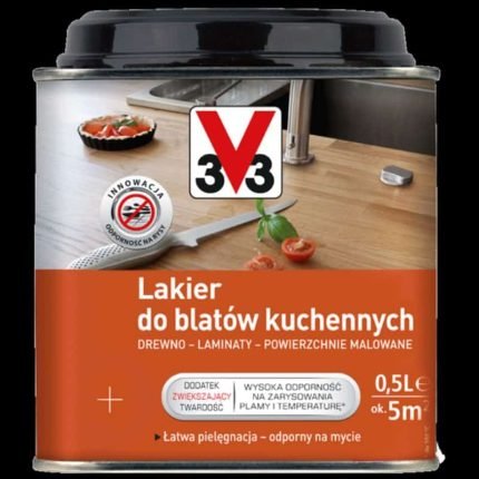 V33 Lak za radne ploče 0,5 L